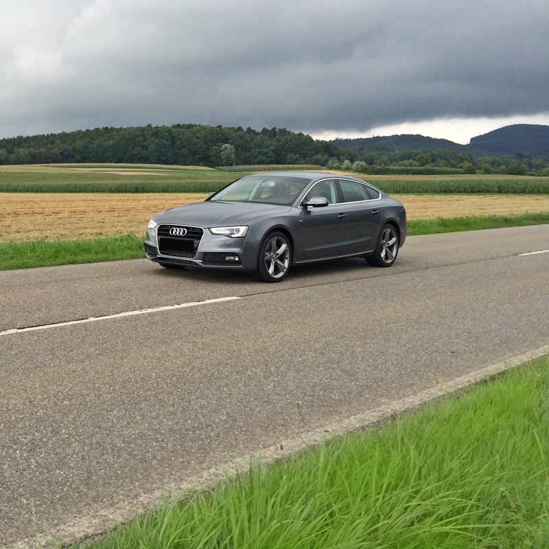 El Audi A5 1.8 TFSI con ajuste razonable por CPA Chiptuning