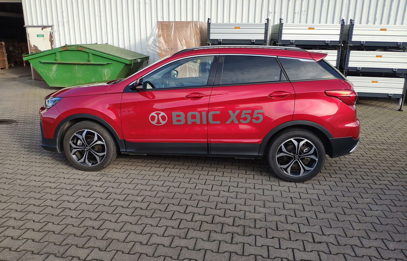 BAIC X55 AT 1.5T para prueba en CPA