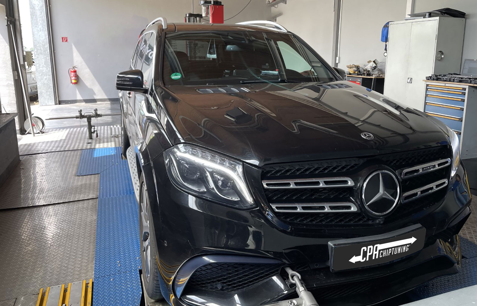 En el banco de pruebas: Chiptuning Mercedes GLS (X166) GLS63AMG