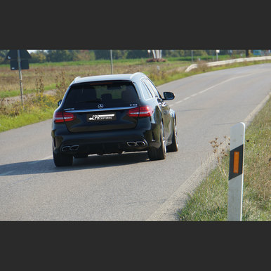 C 63 AMG - desplazamiento perdido, potencia ganada Lee mas