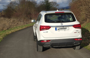 DFSK Glory 580 en la prueba en CPA Performance
