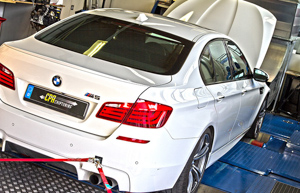 El BMW M5 (F10) en el banco de pruebas
